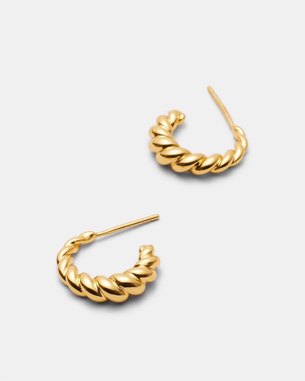 Croissant Hoop Earrings