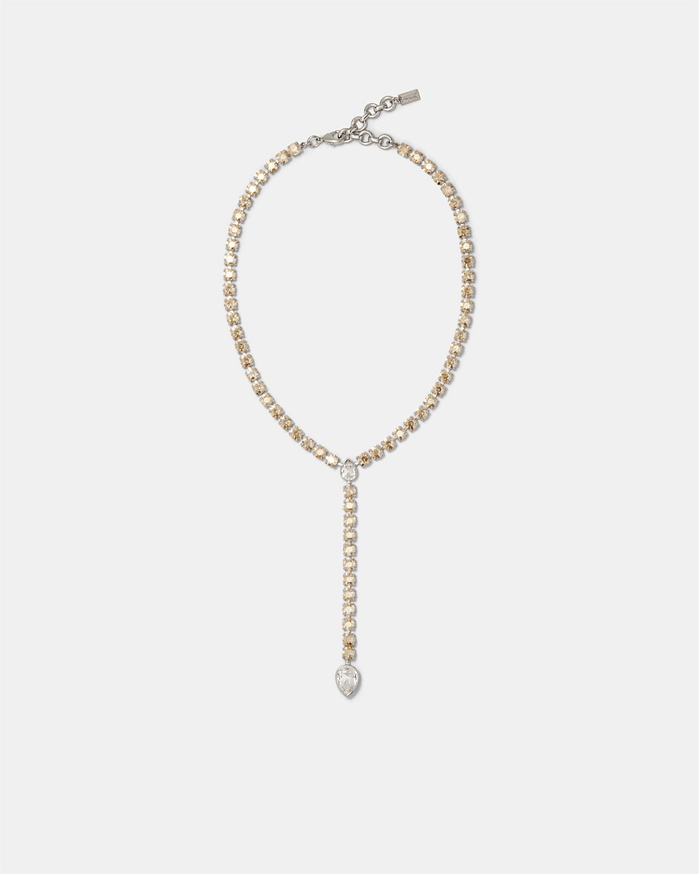 Pull Up To The Bumper Lariat Y Necklace