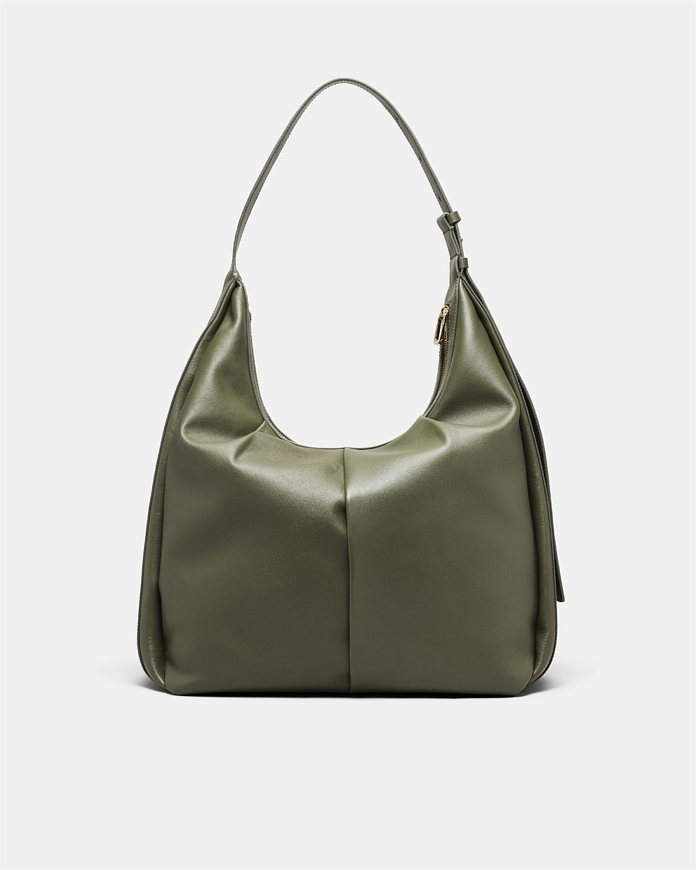 Donna Large Zip Hobo Bag