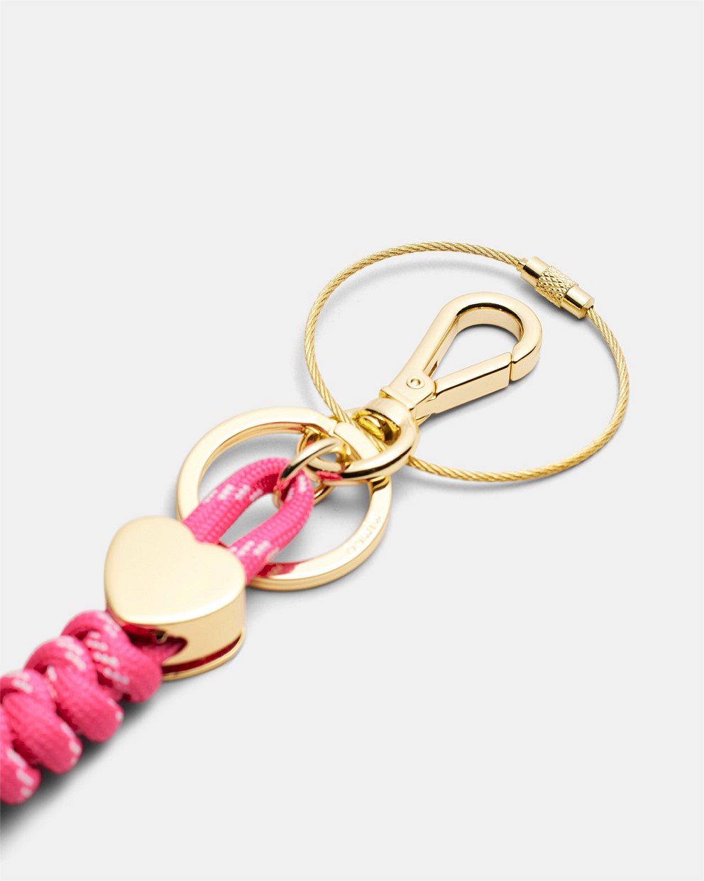 Bungee Heart Bag Charm