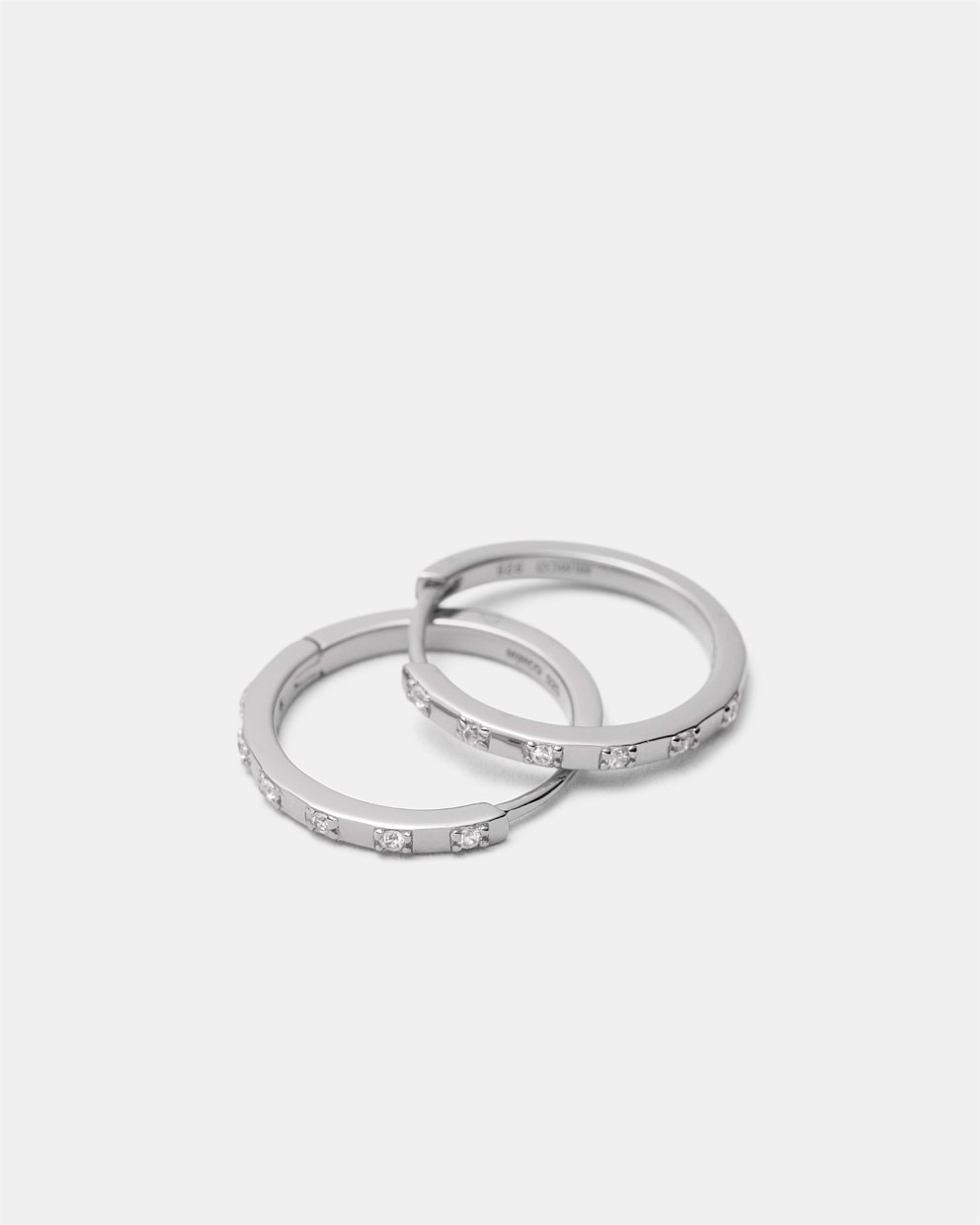 Vela Large Huggie Hoop Earrings