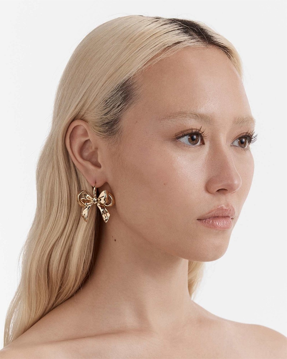 Darcys Bow Hoop Earrings