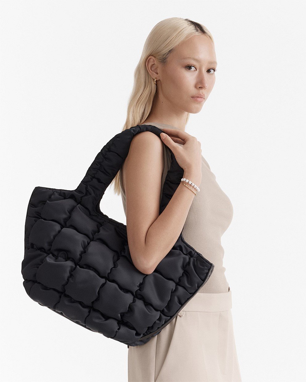 Isadora Quilted Tote Bag