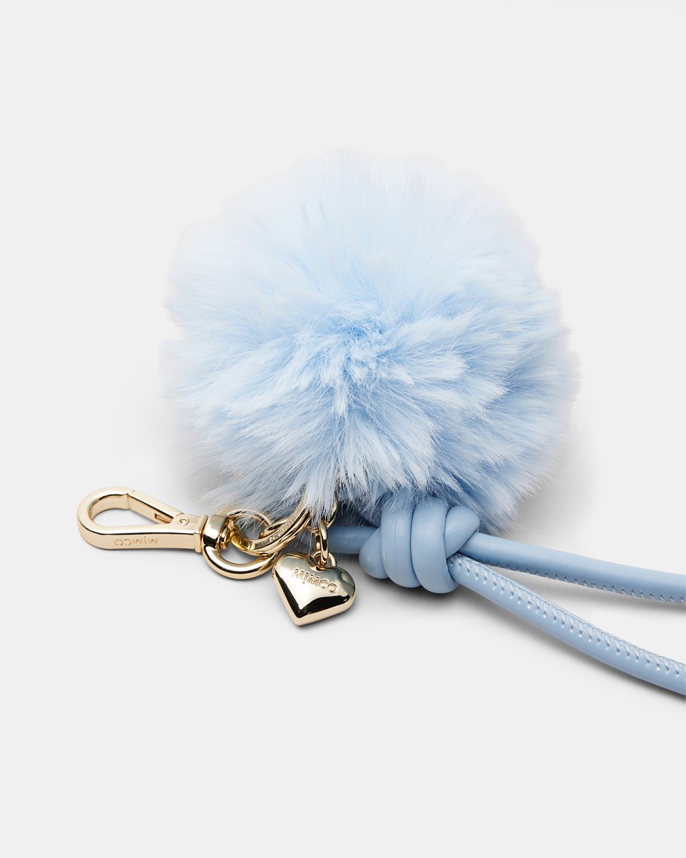 Fluffy Knot Bag Charm