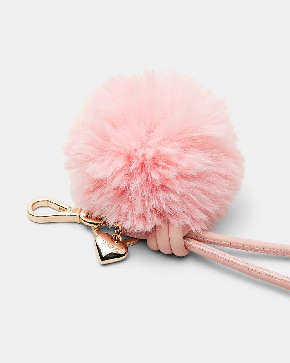 Fluffy Knot Bag Charm