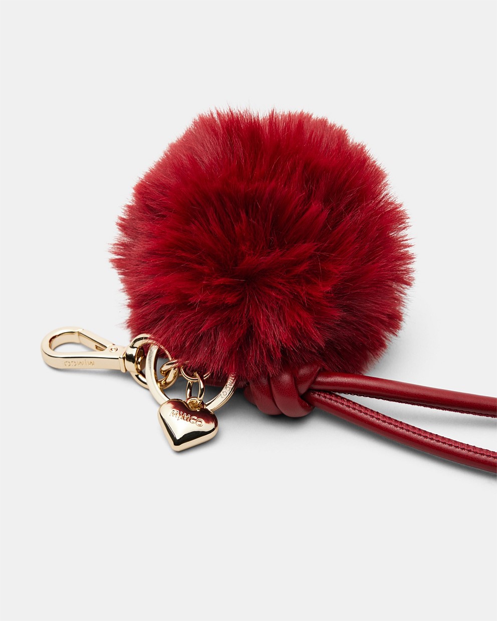 Fluffy Knot Bag Charm