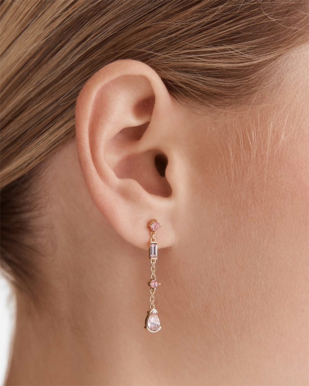 Temptation Chain Stud Earrings