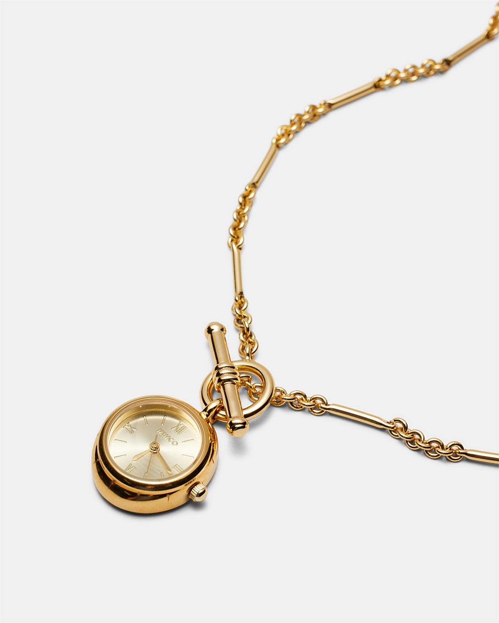 In Time Watch Necklace