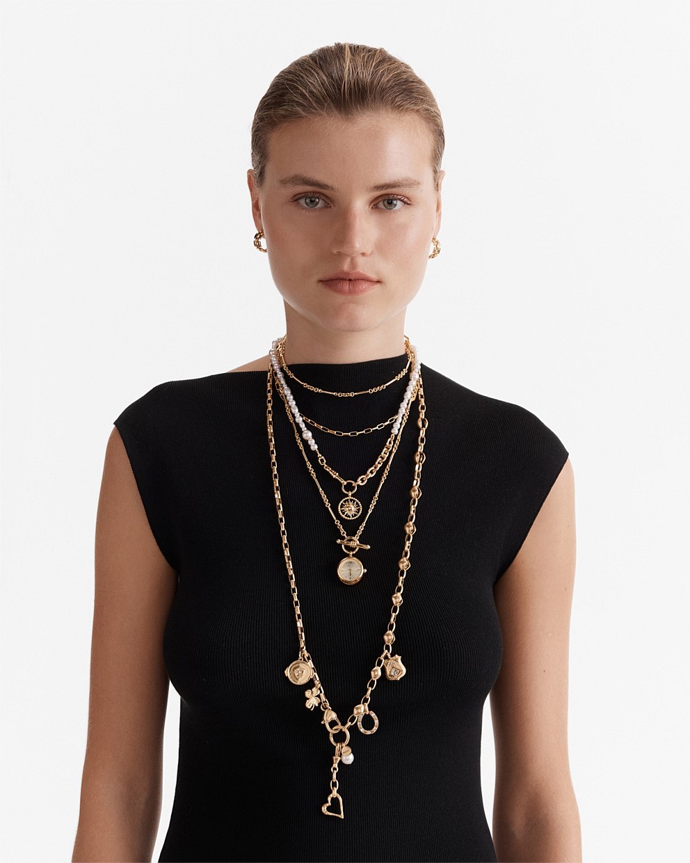 In Time Watch Necklace