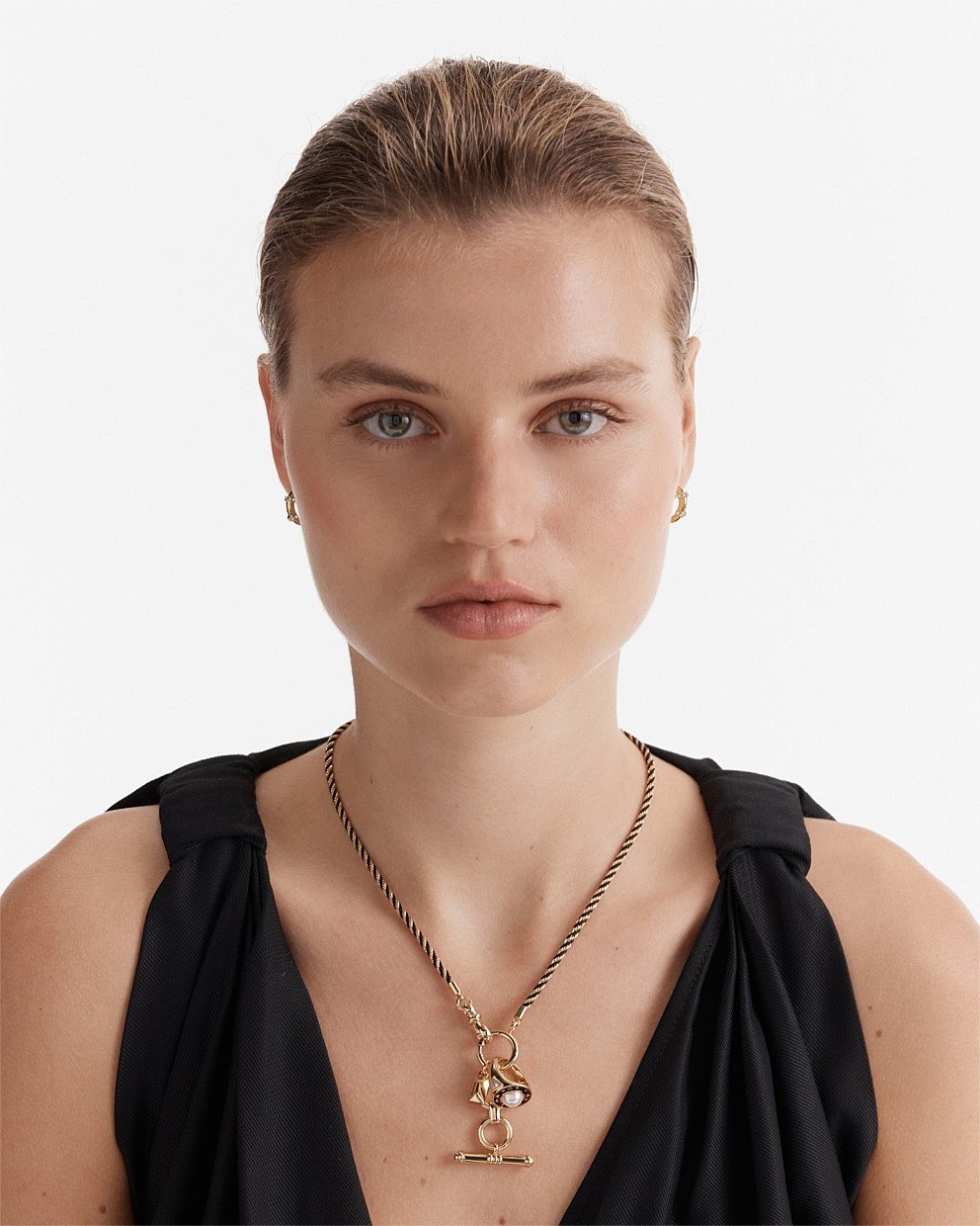 Ring Ring Pendant Necklace
