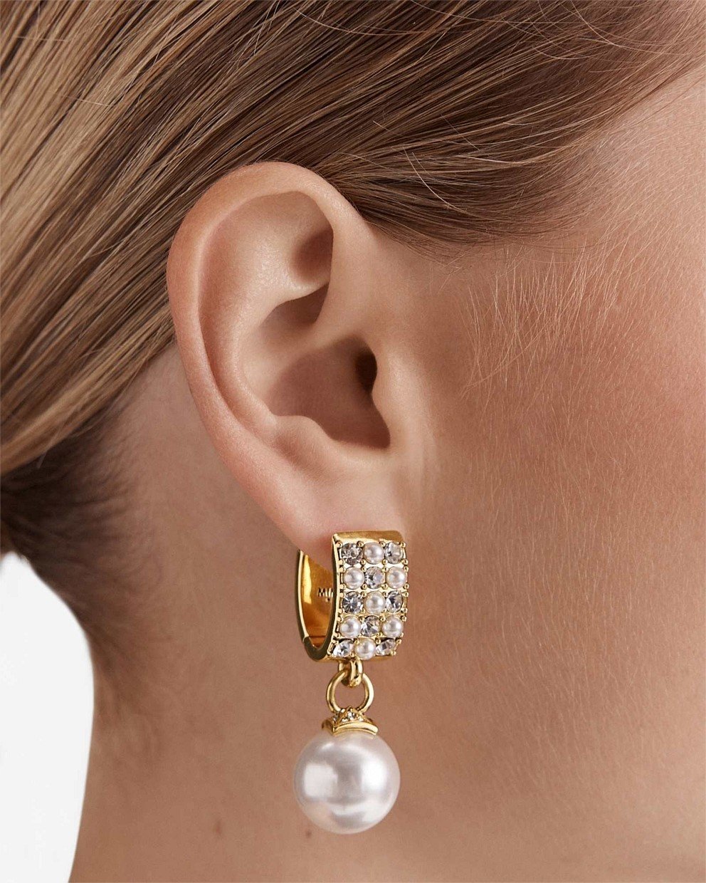 Fabulousness Huggie Hoop Earrings
