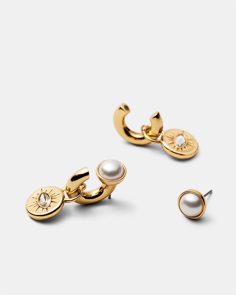 Emotional Charm Hoop Earrings