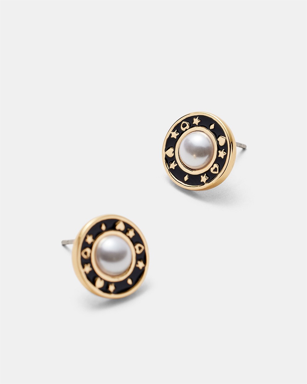 Ring Ring Stud Earrings