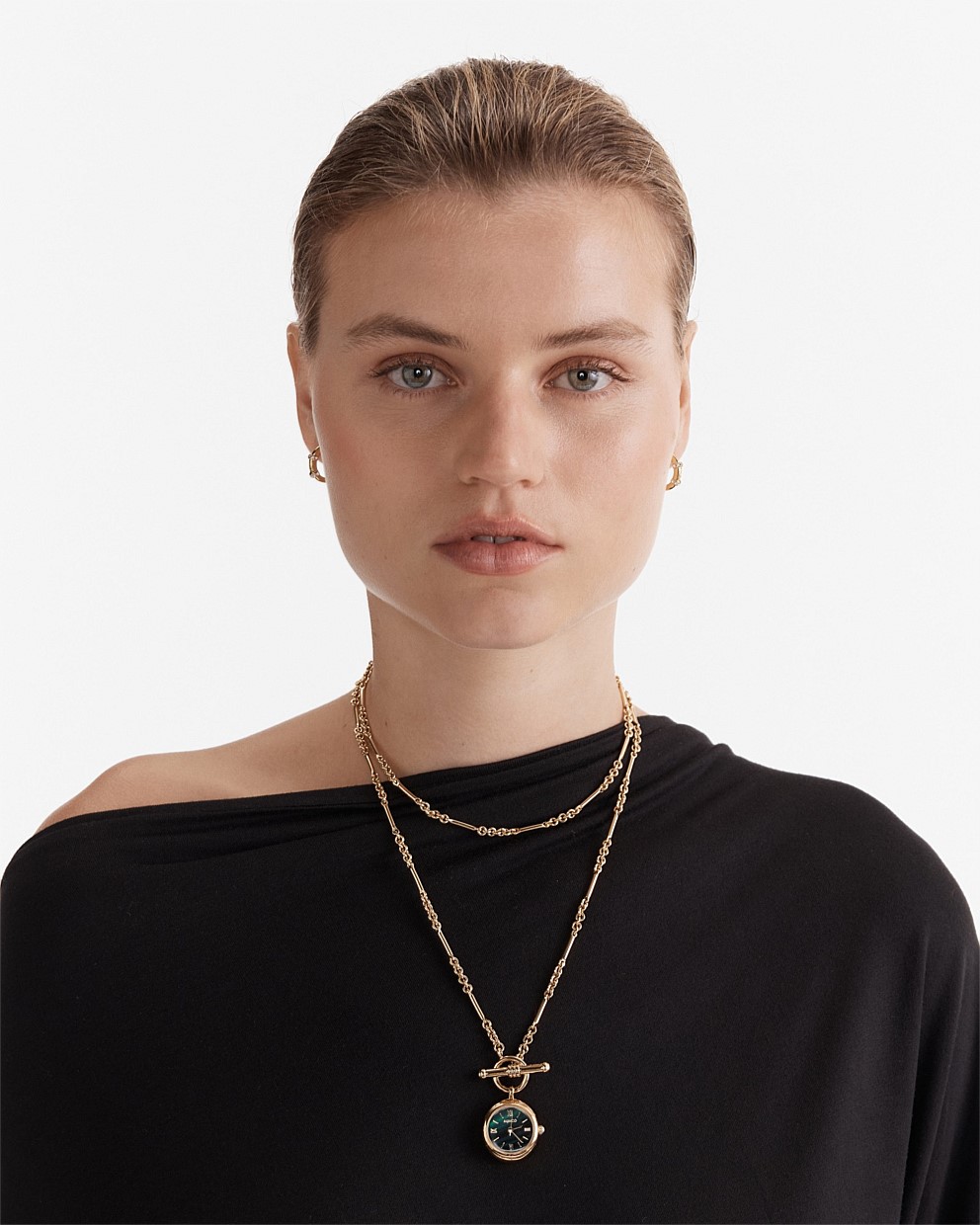 In Time Watch Necklace