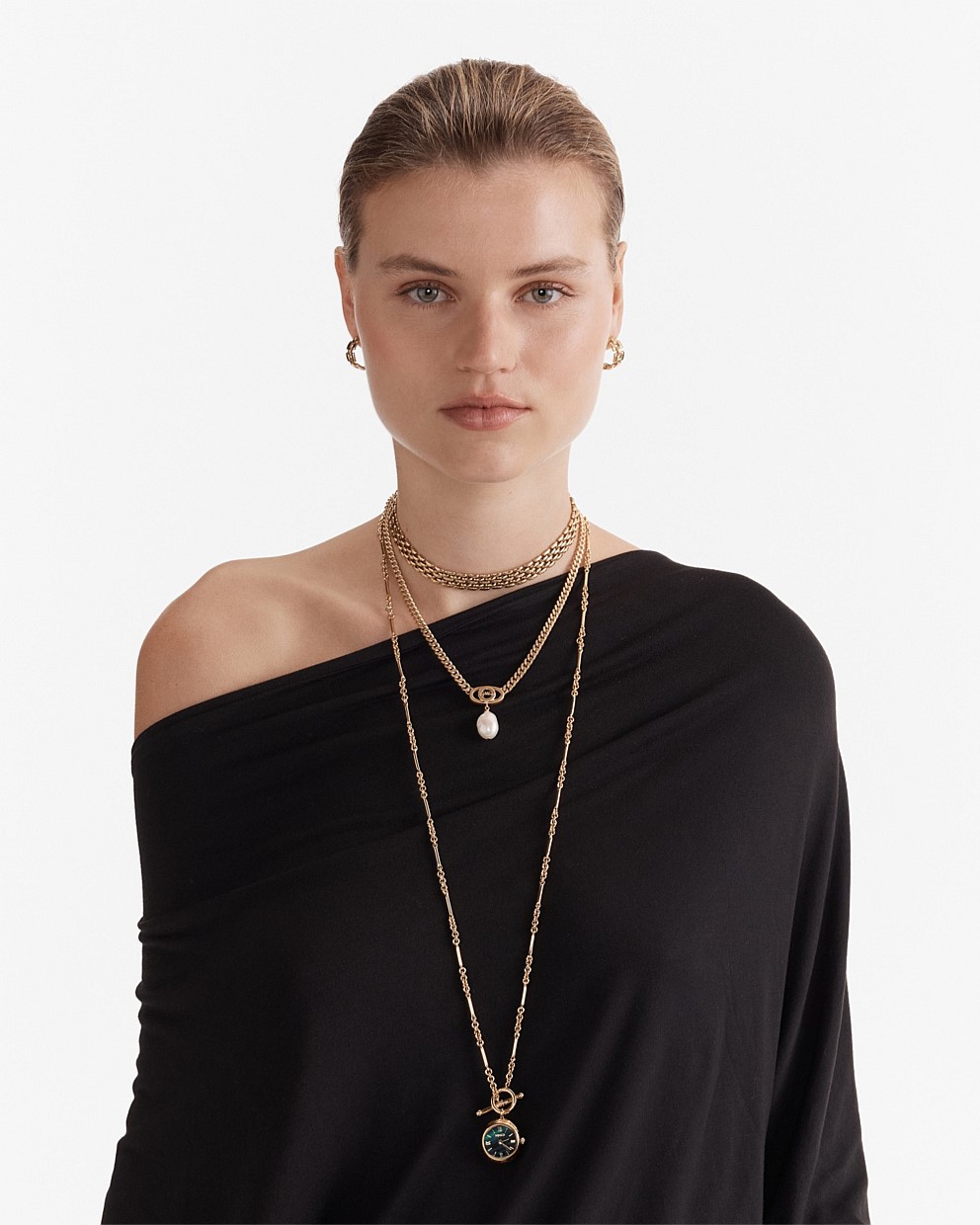 In Time Watch Necklace