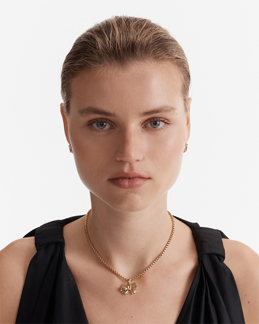Girl Squad Bow Necklace