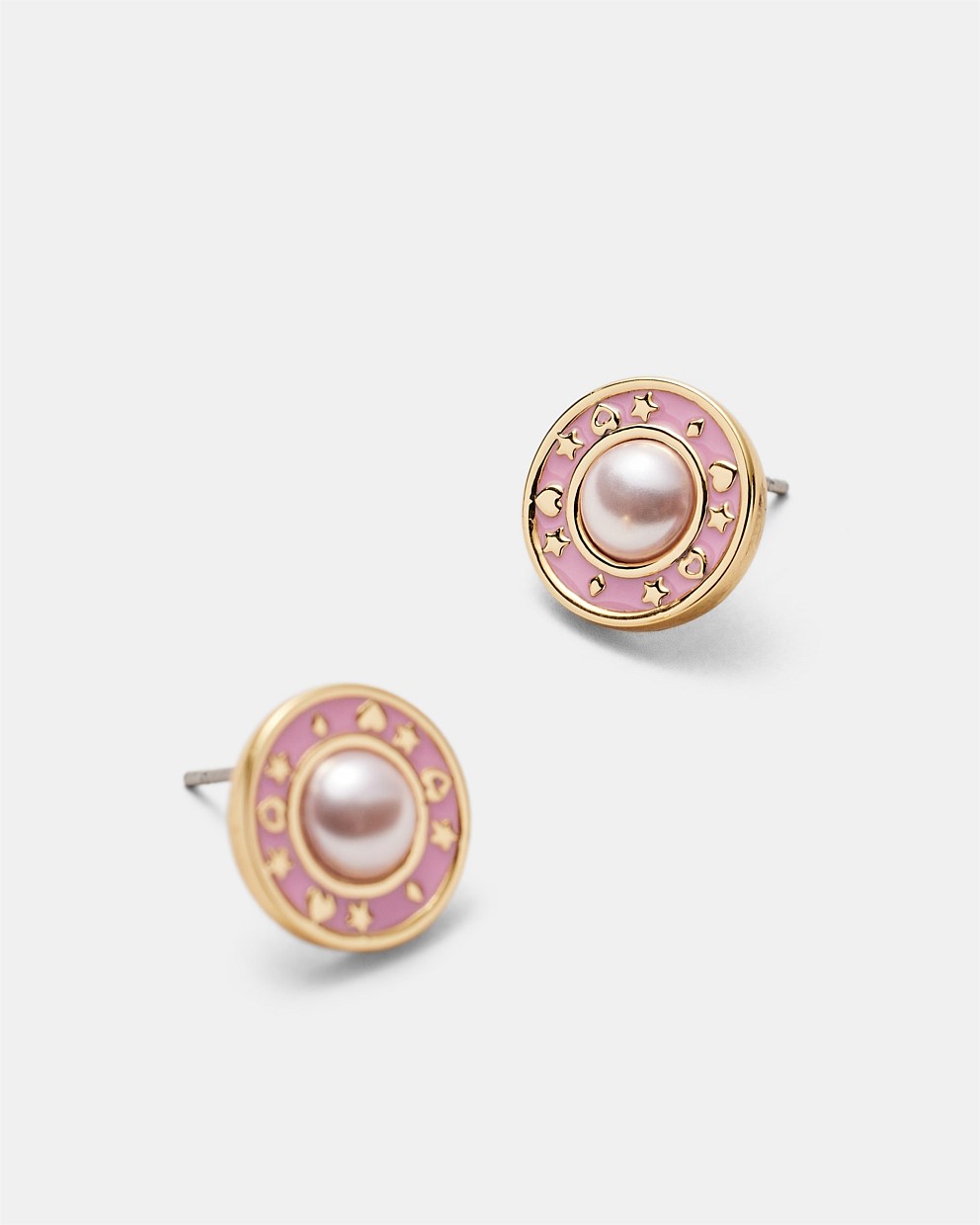 Ring Ring Stud Earrings