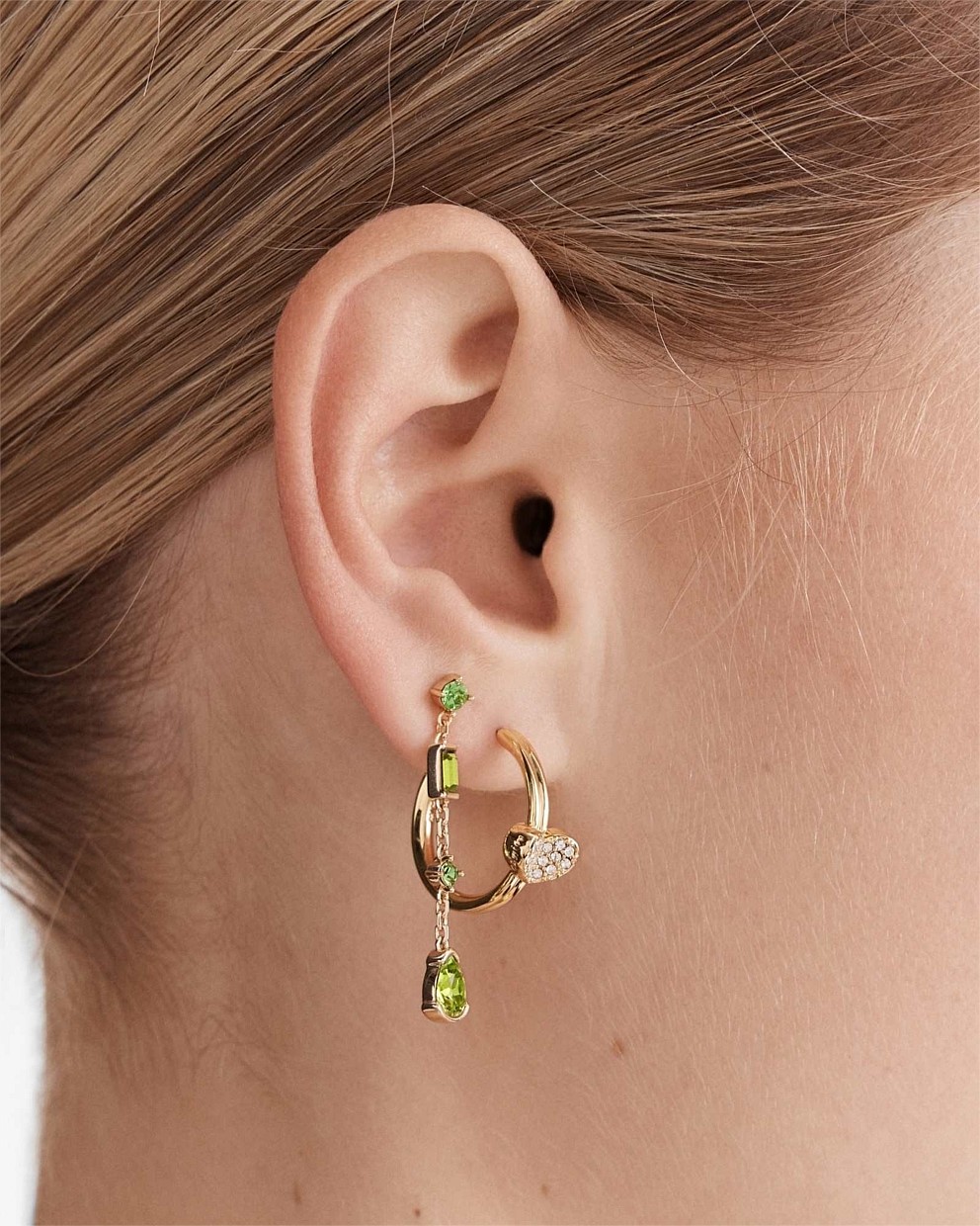 Temptation Chain Stud Earrings
