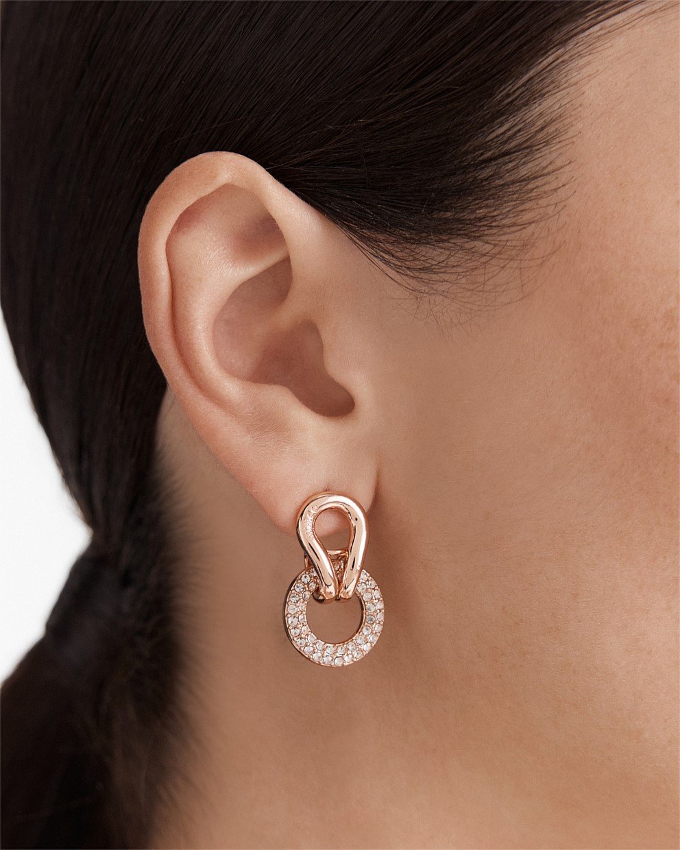 Lets Connect Hoop Earrings