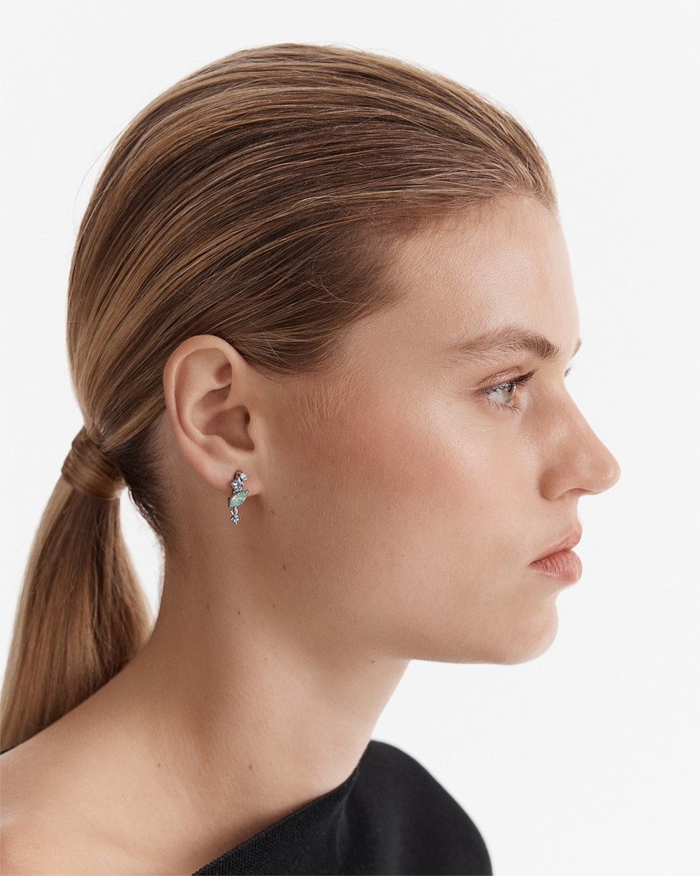 Little Gem Hoop Earrings
