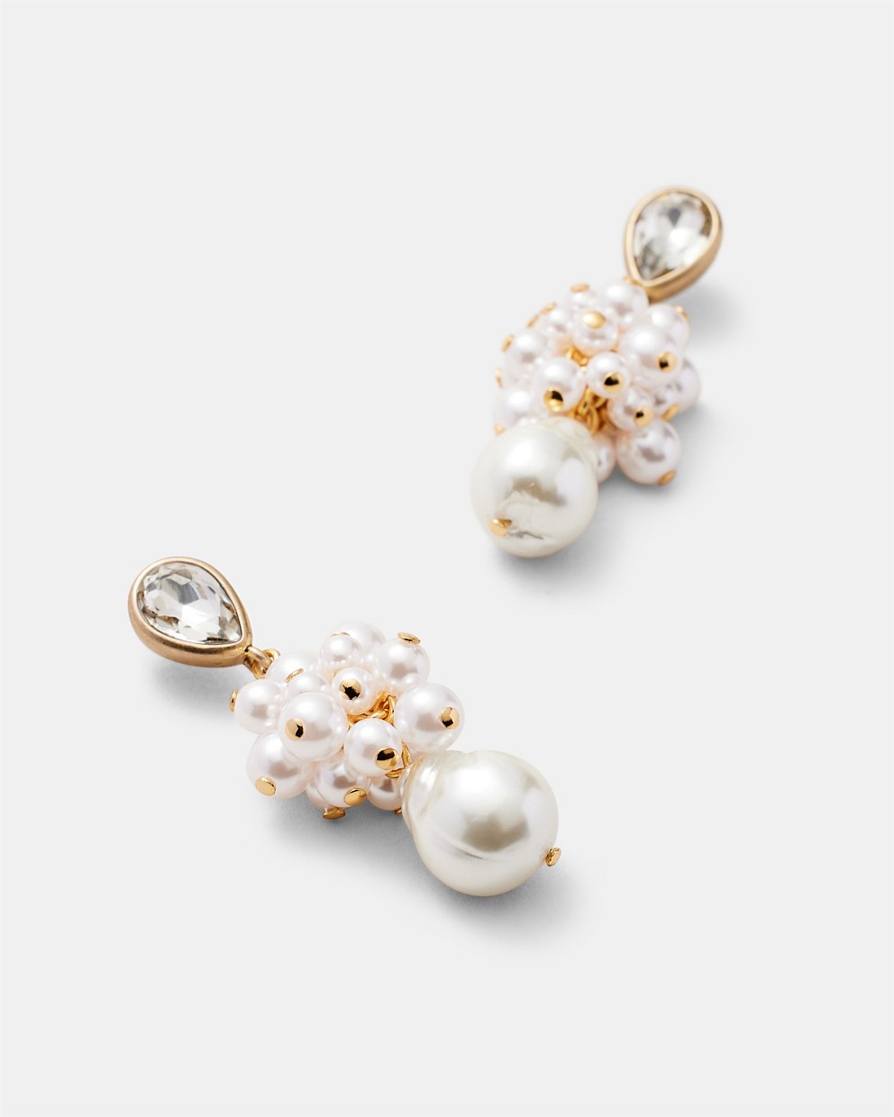 Bubbly Pearl Drop Earrings
