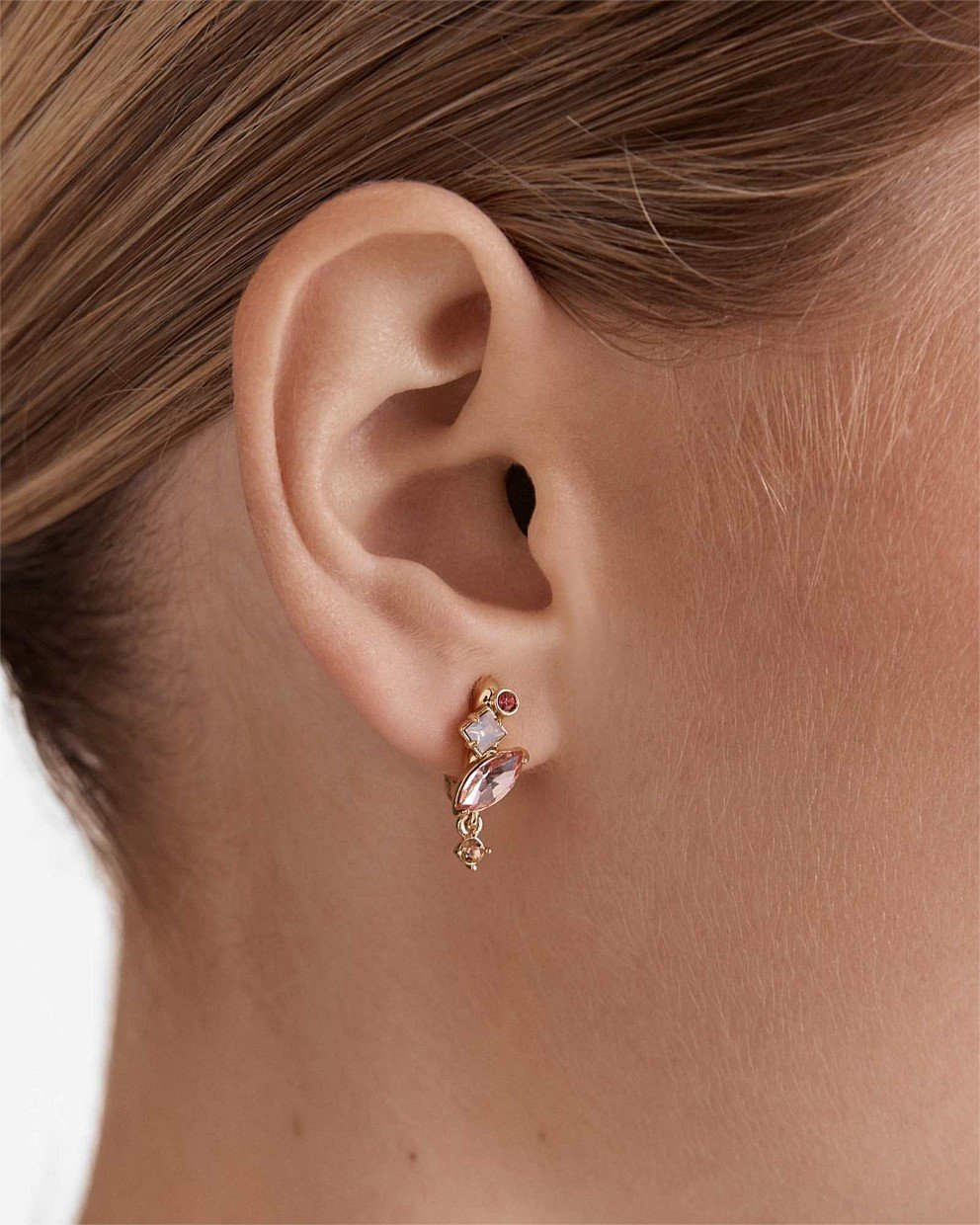 Little Gem Hoop Earrings