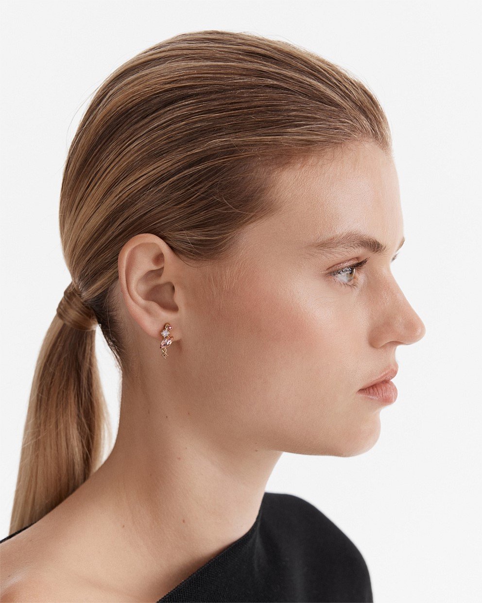 Little Gem Hoop Earrings