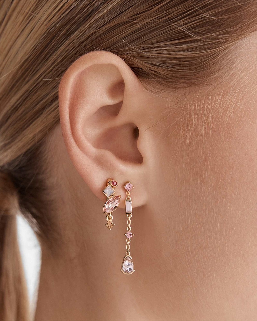 Little Gem Hoop Earrings