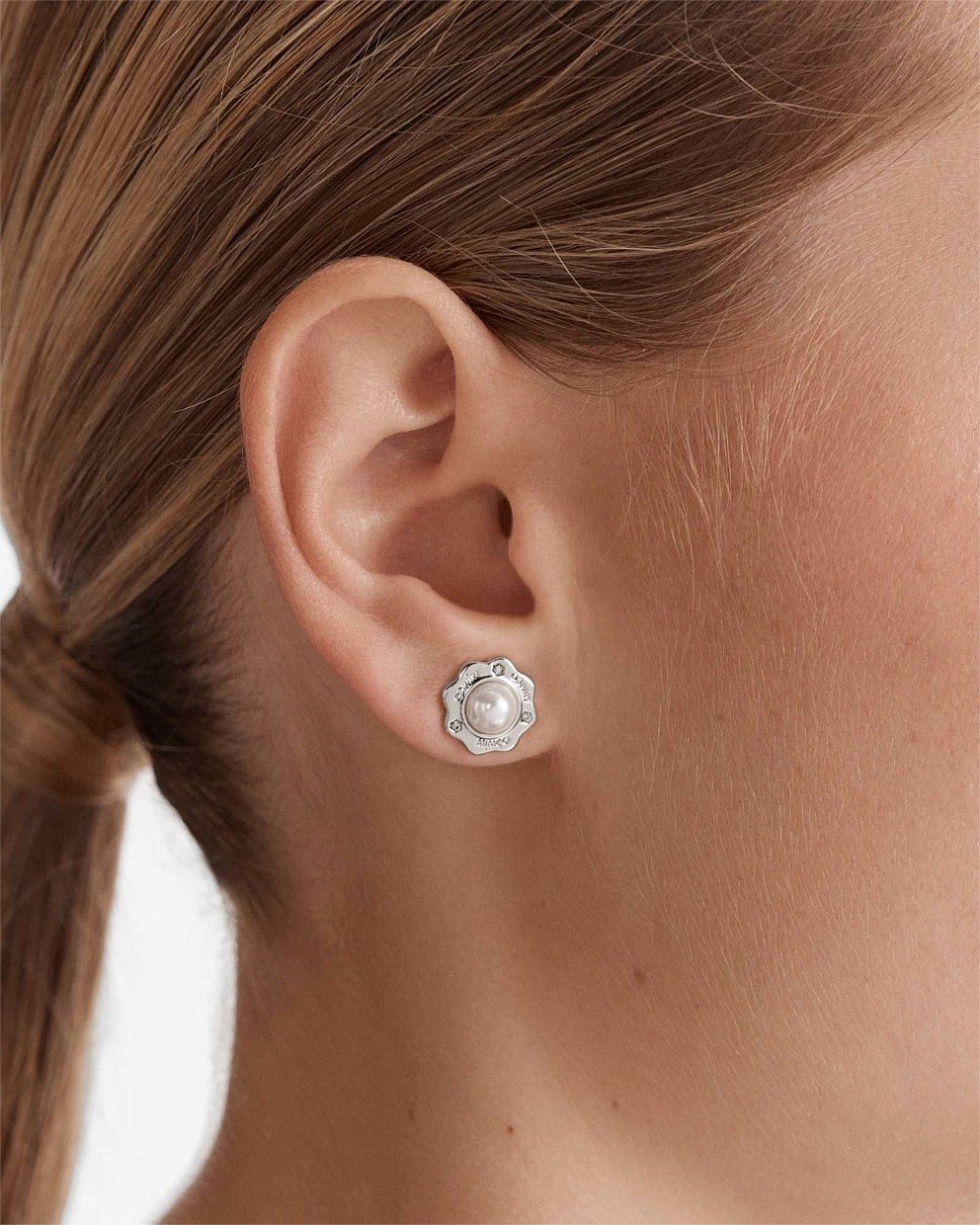 Just Perfect Pearl Stud Earrings