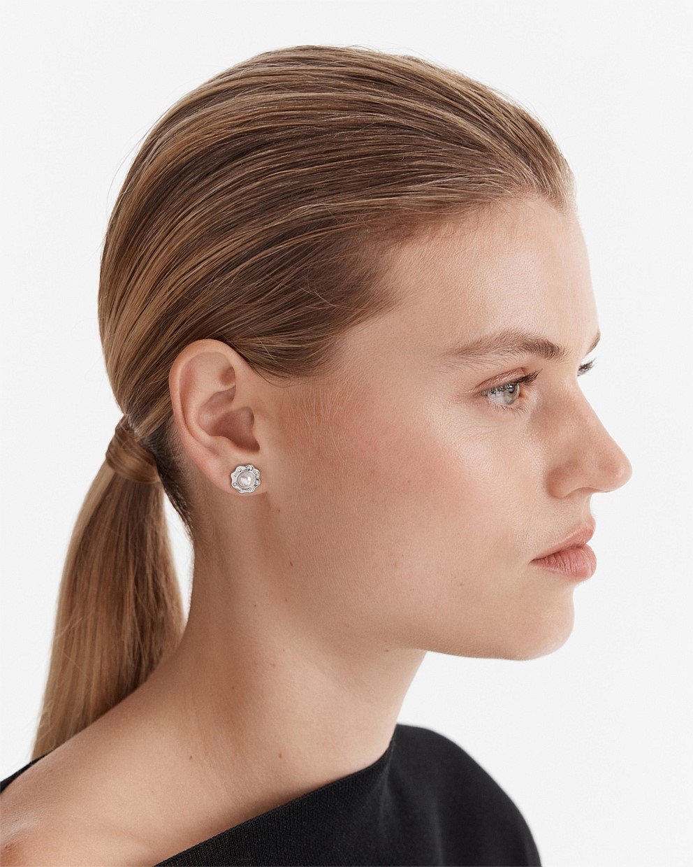 Just Perfect Pearl Stud Earrings