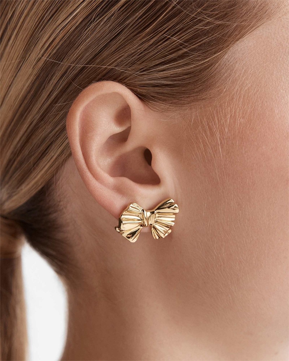 Girl Squad Bow Stud Earrings