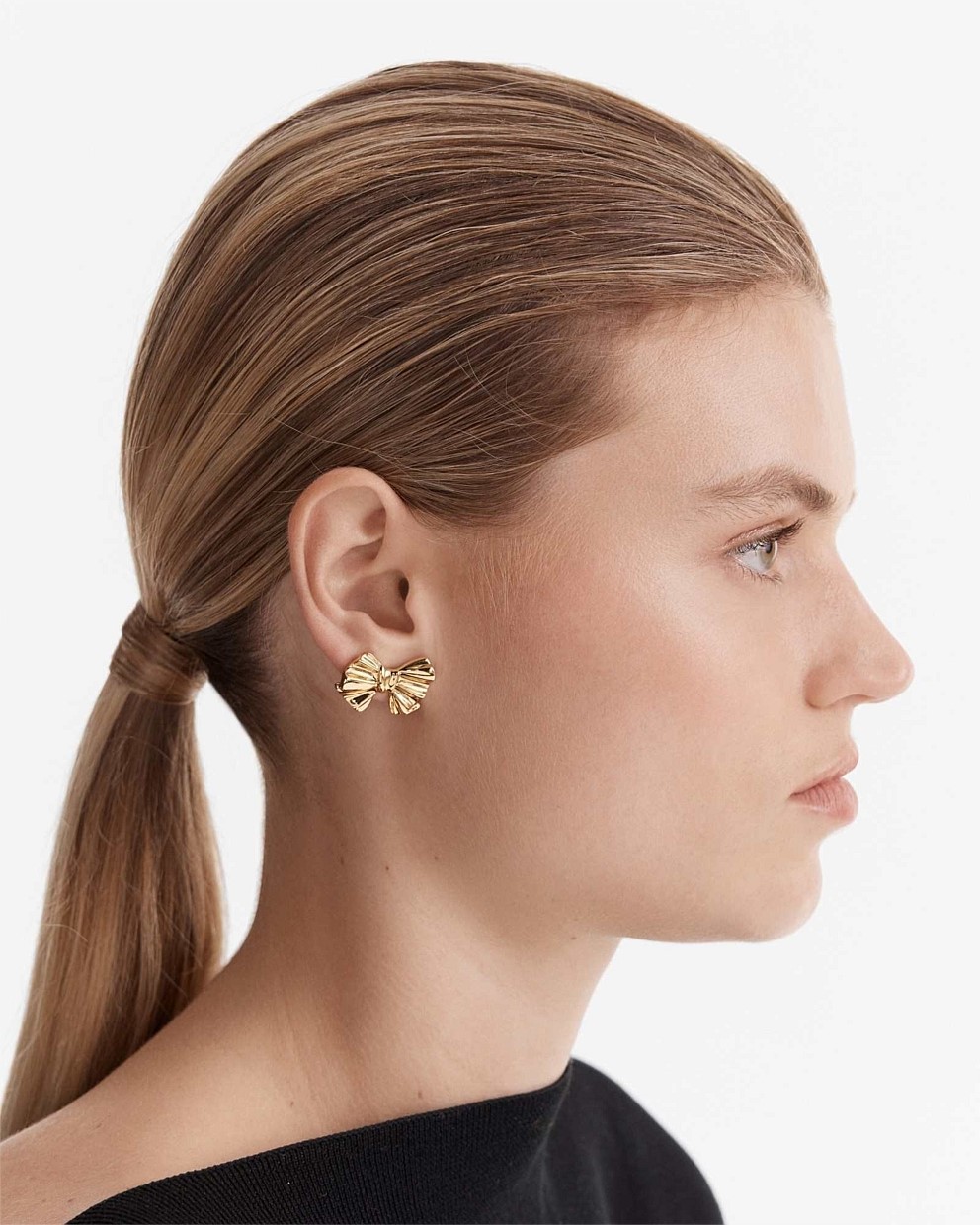 Girl Squad Bow Stud Earrings