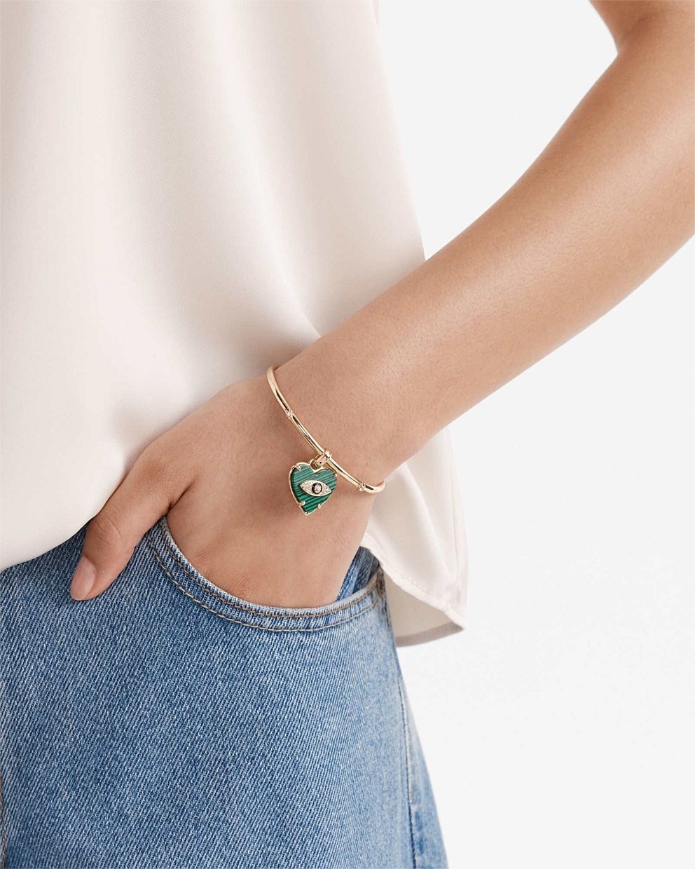 Emotional Heart Cuff Bracelet