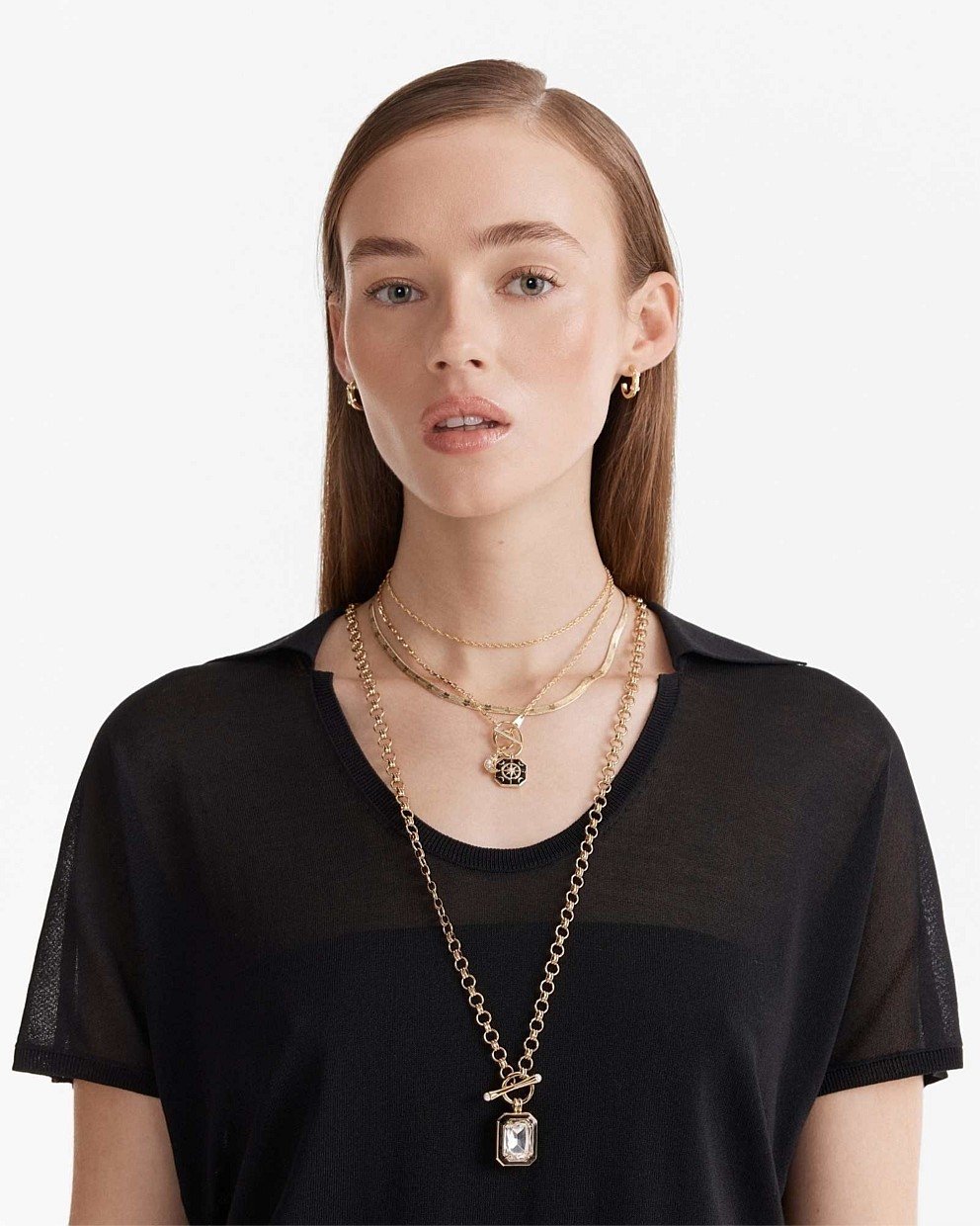 Legacy Enamel Pendant Necklace