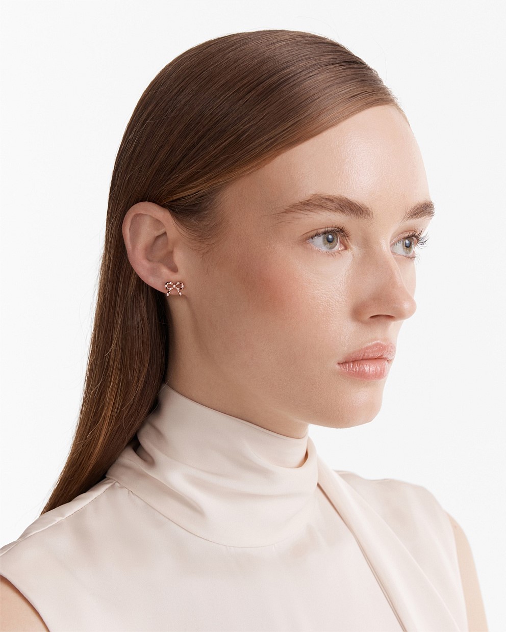 Baby Bow Stud Earrings