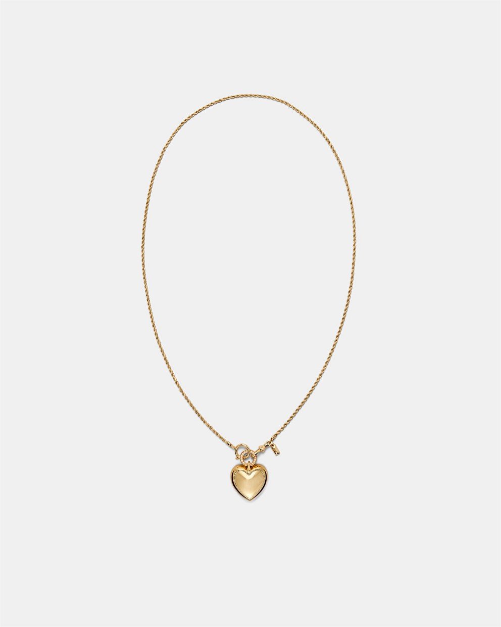 Pave Heart Necklace