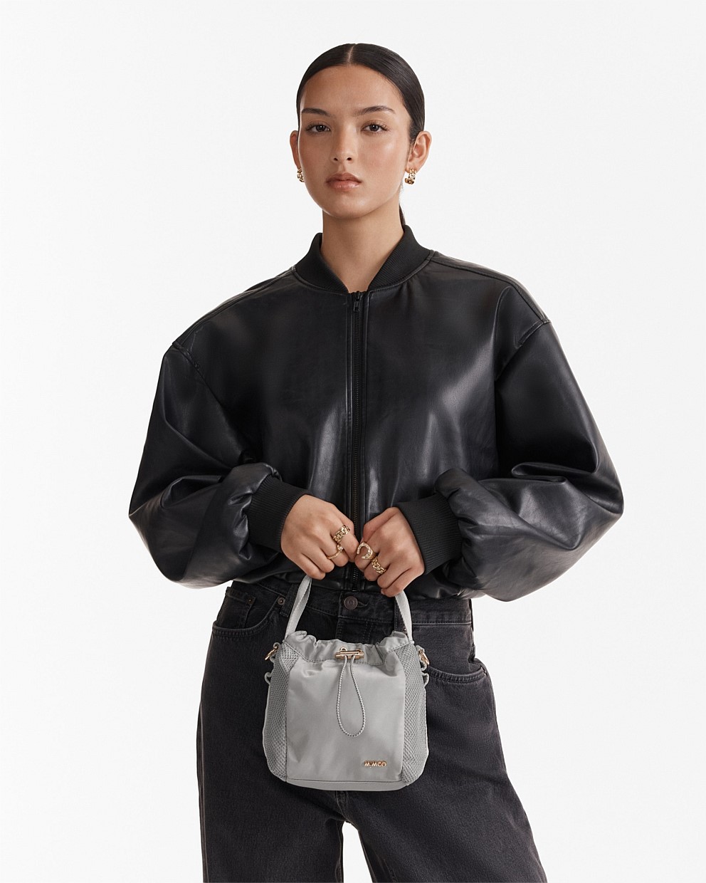 Cady Mini Bucket Crossbody Bag
