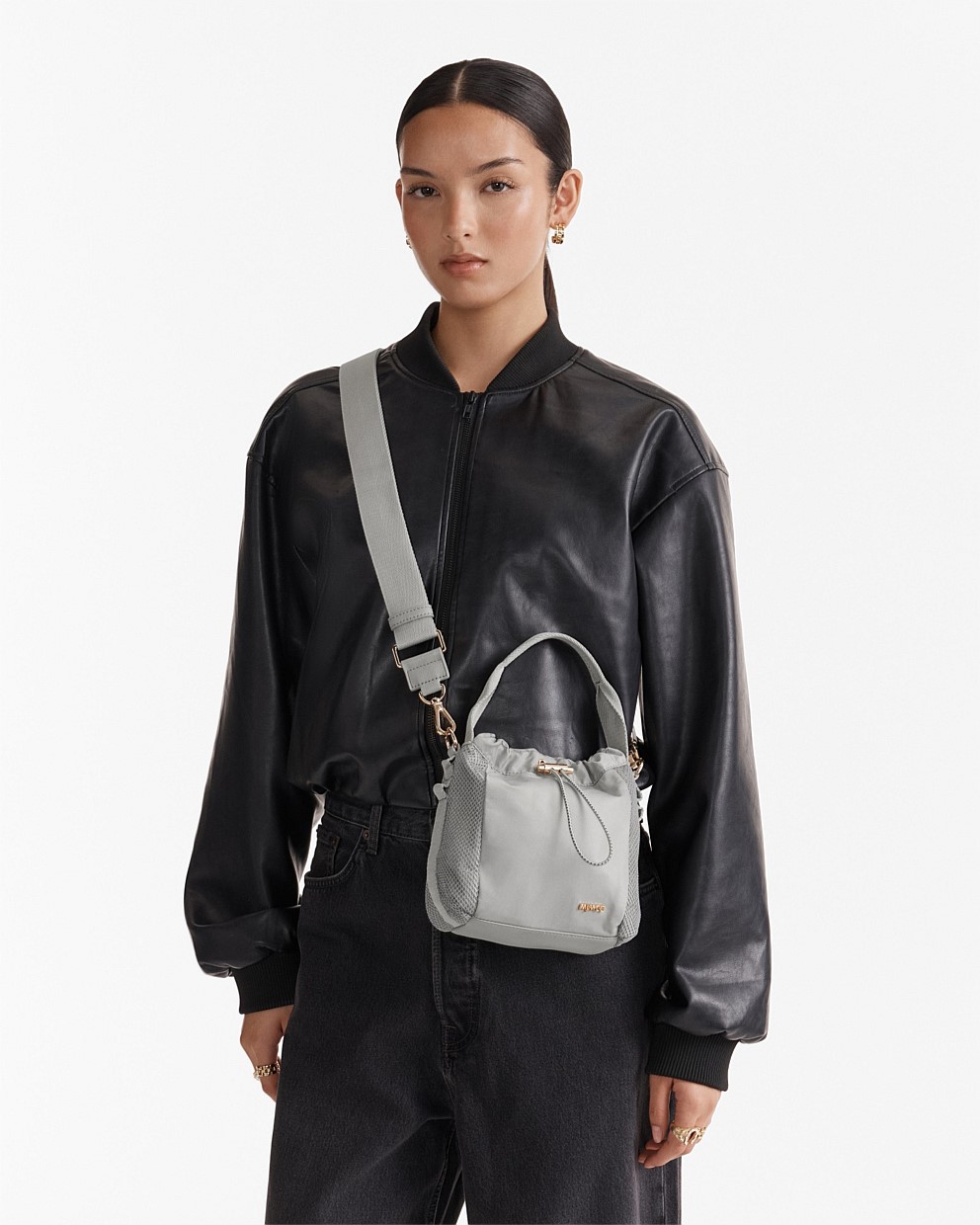 Cady Mini Bucket Crossbody Bag