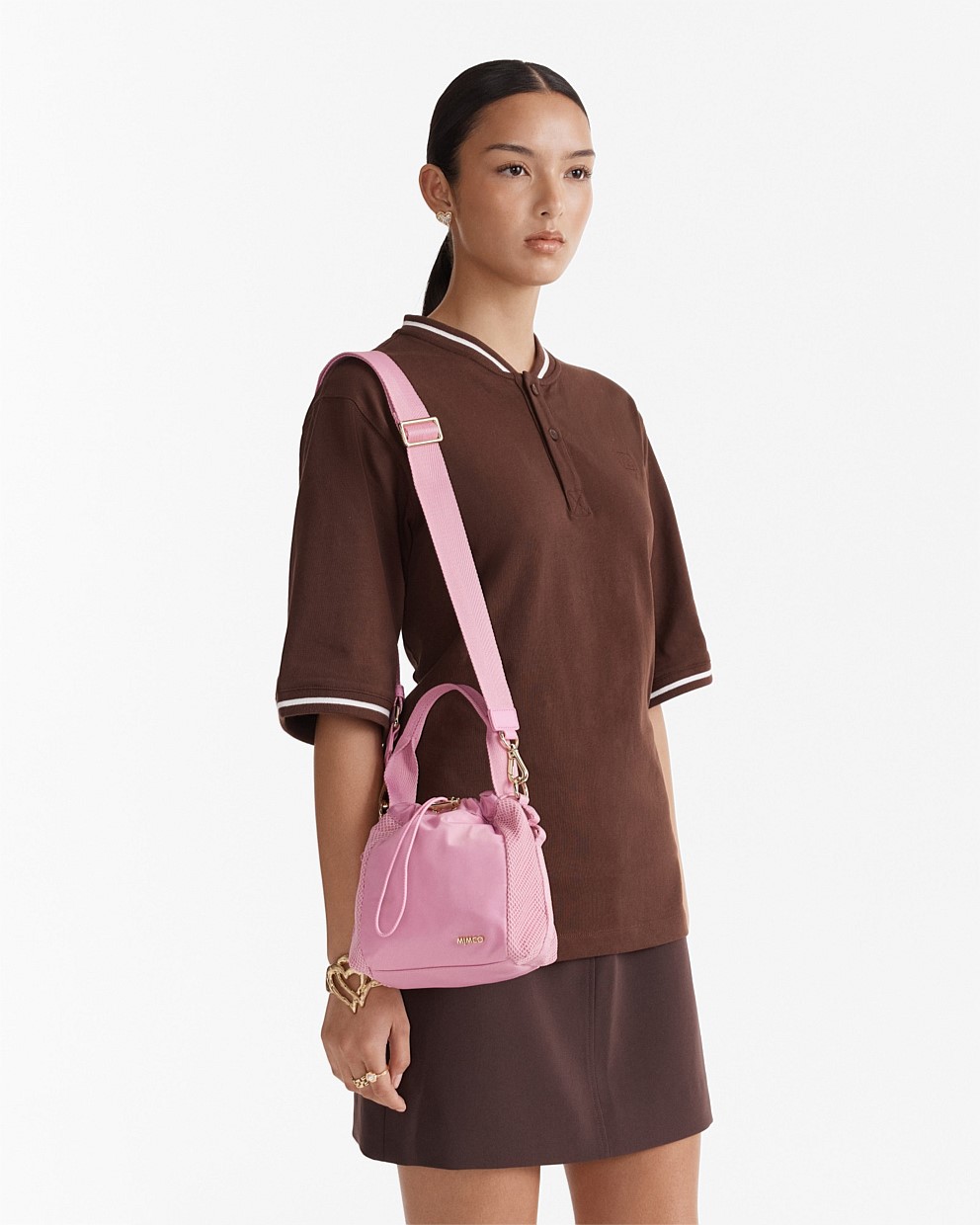 Cady Mini Bucket Crossbody Bag