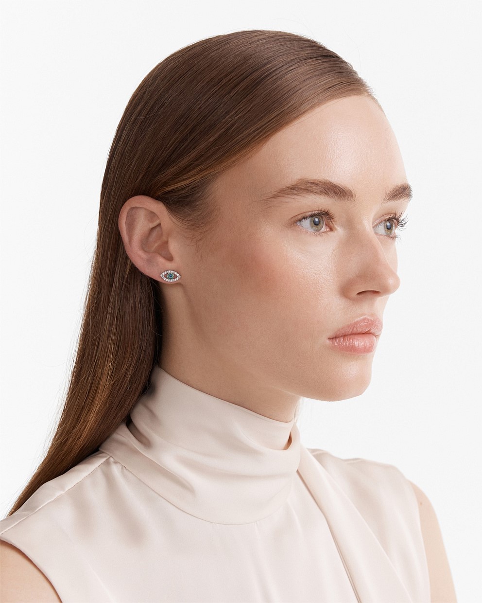Evil Eye Stud Earrings