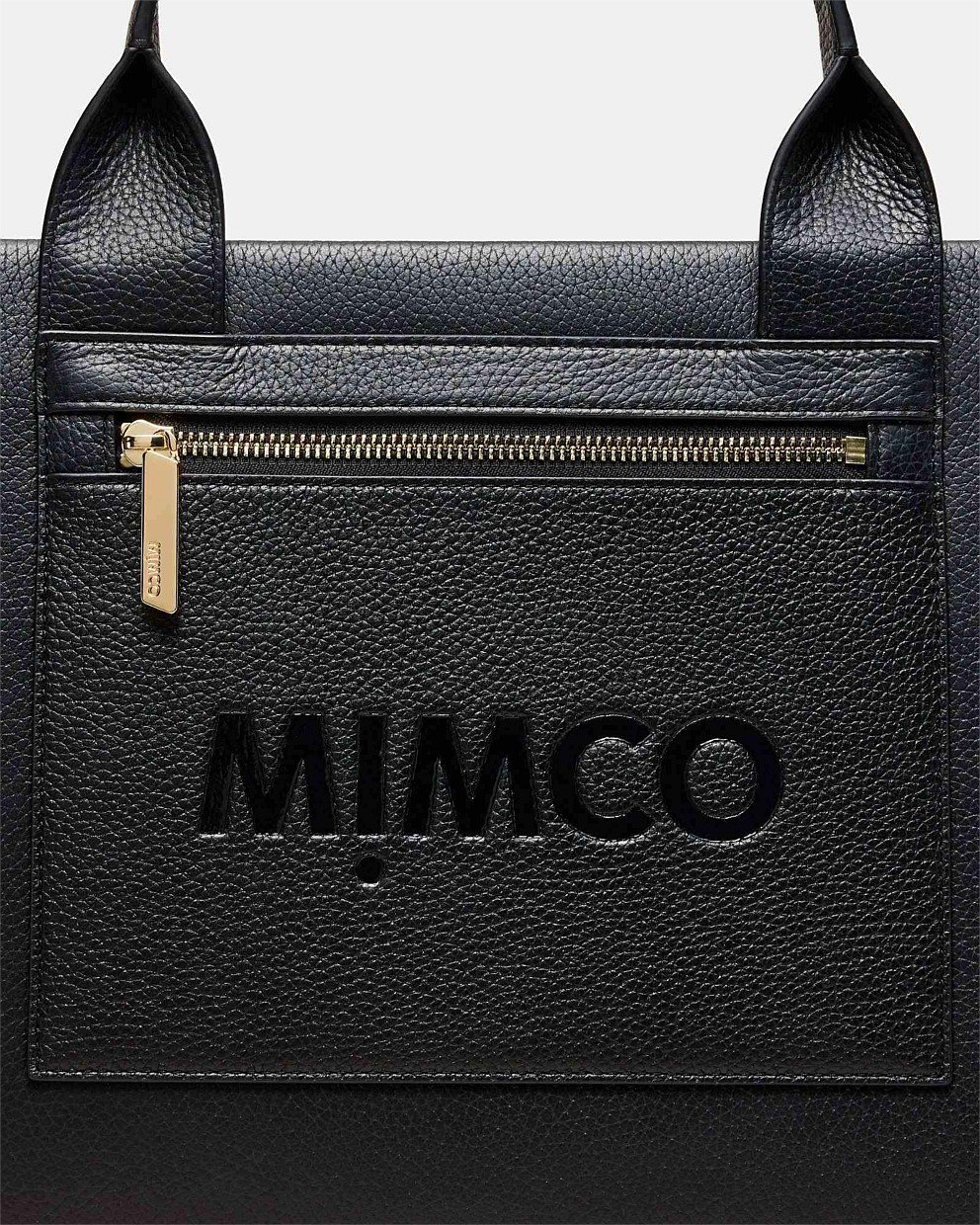 Patch Leather Tote Bag