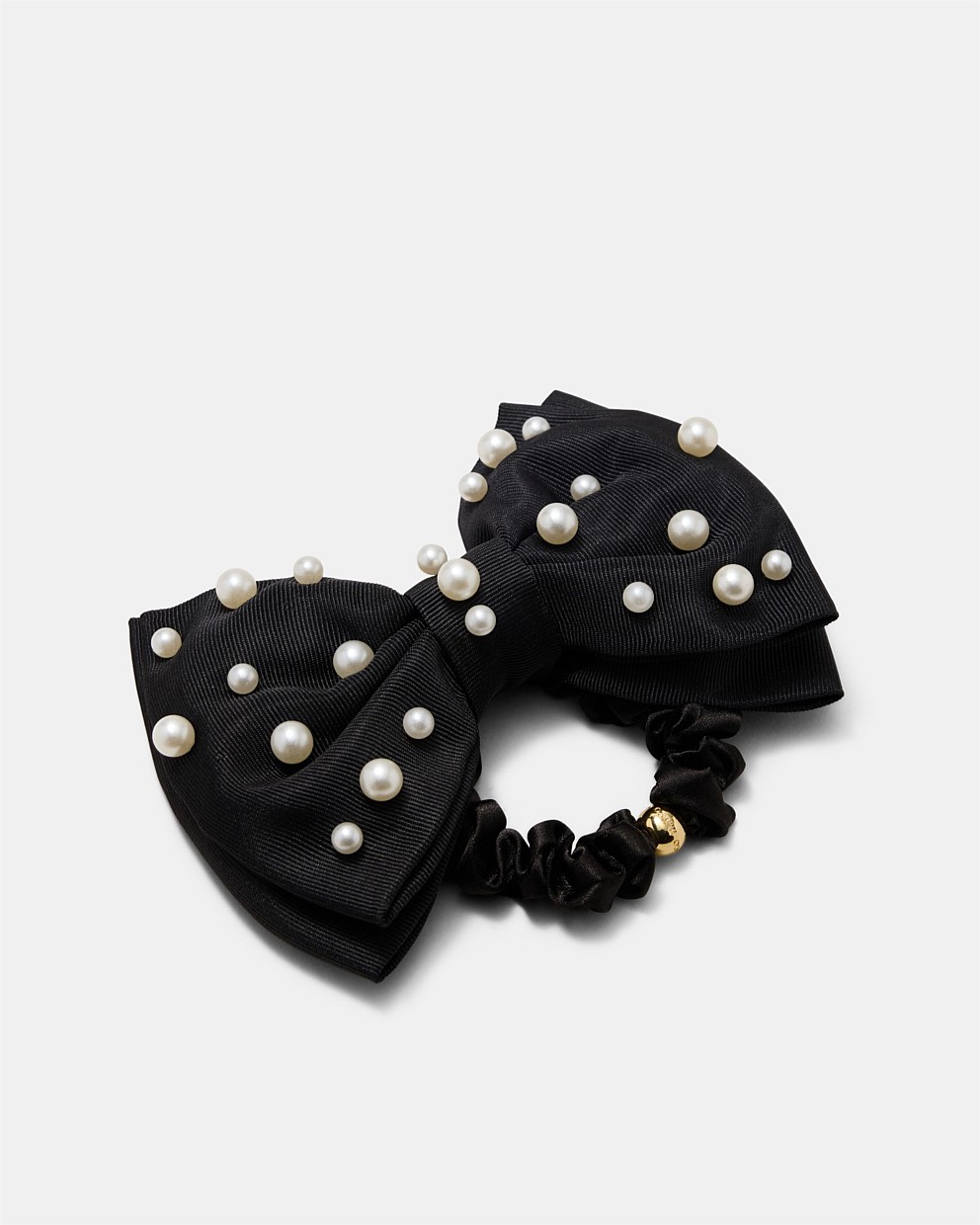 Make A Bow Hair Tie