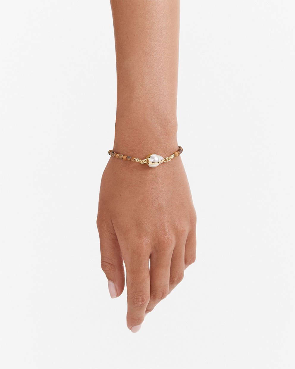 Pebble Pearl Bracelet