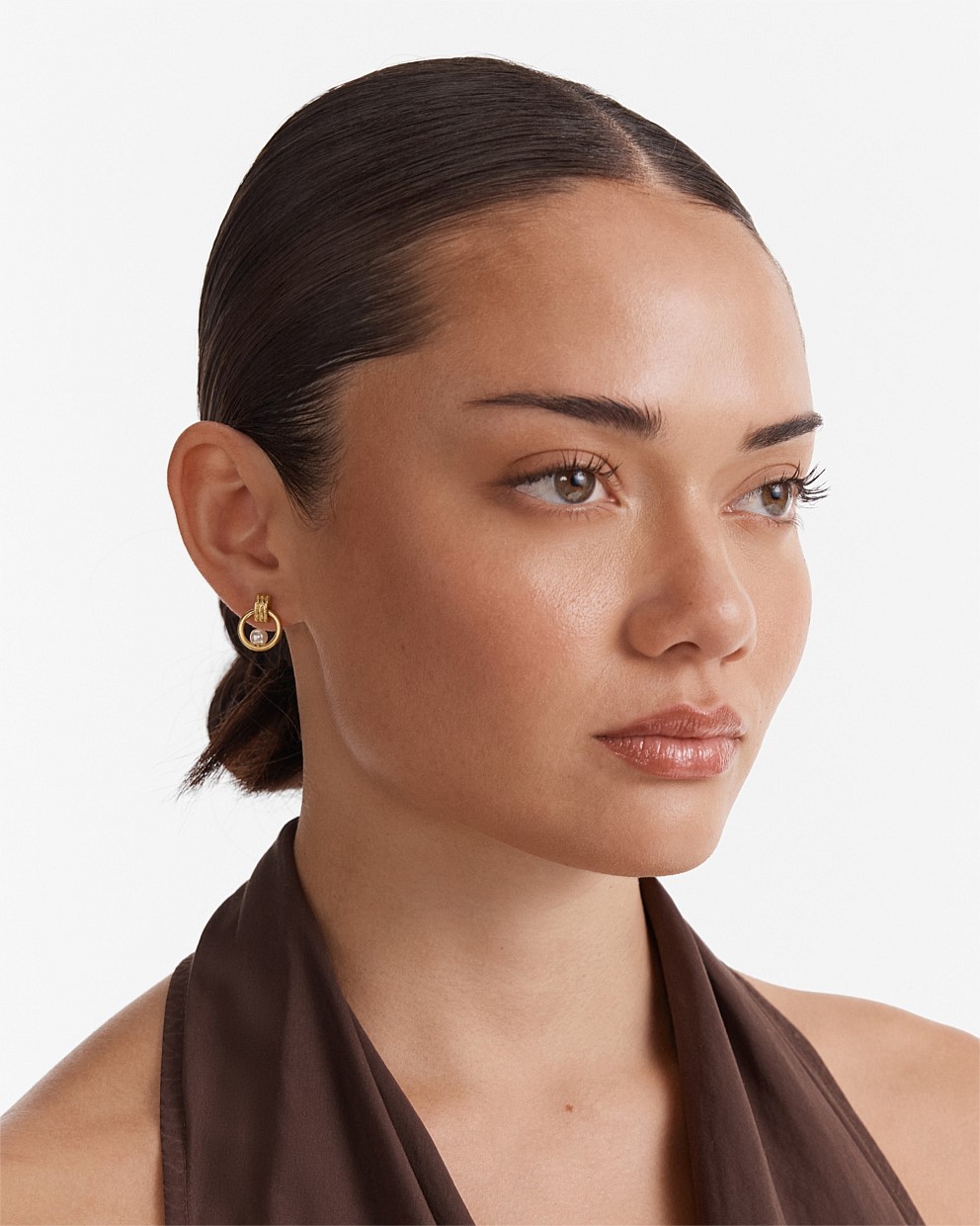 Clique Pearl Stud Earrings
