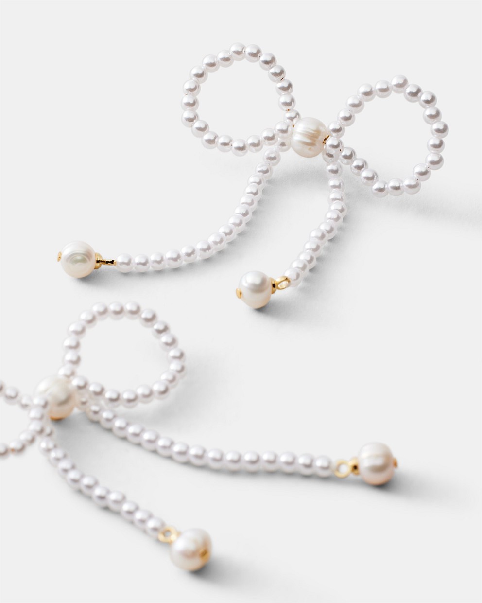 Glimmer Bow Earrings