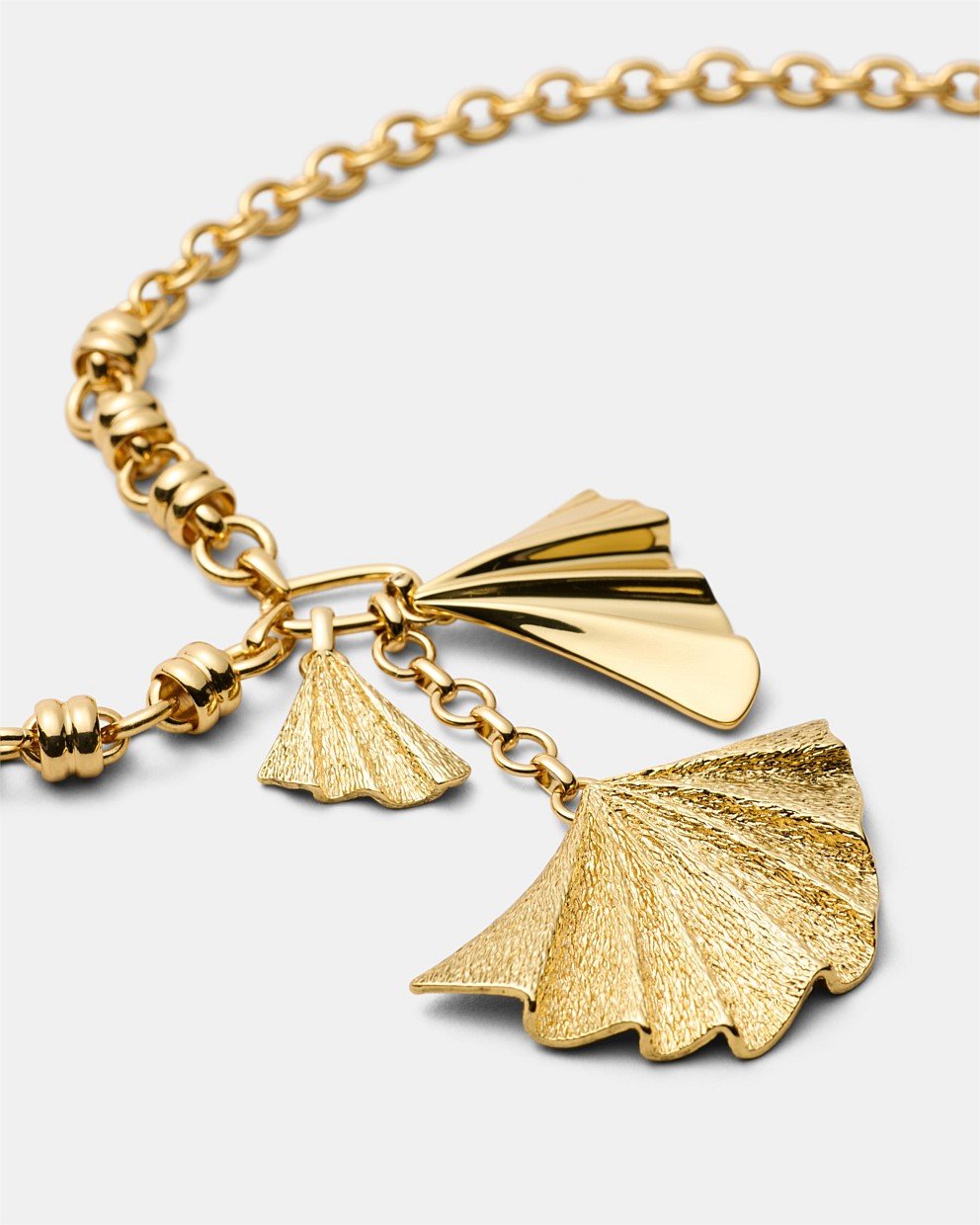 Fold Long Necklace