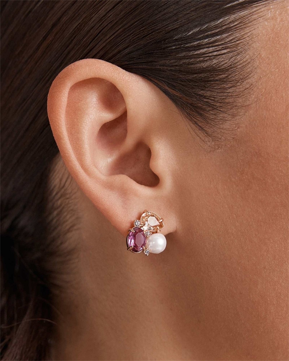 Goddess Stud Earrings