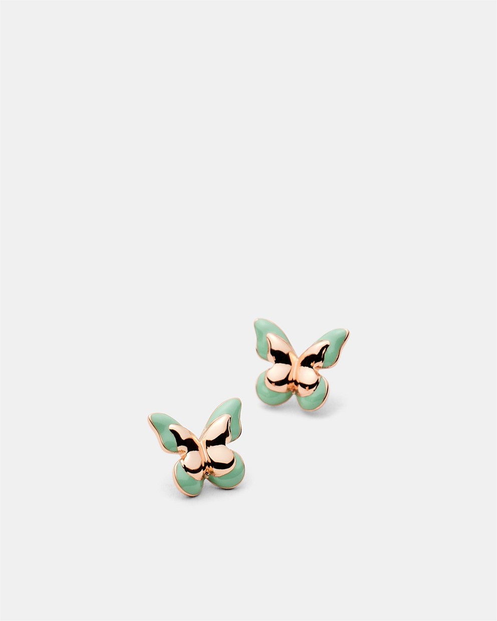 Butterfly Enamel Earrings