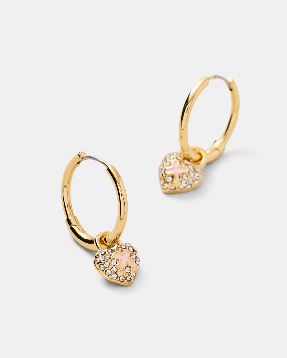 Adorbs Heart Hoop Earrings