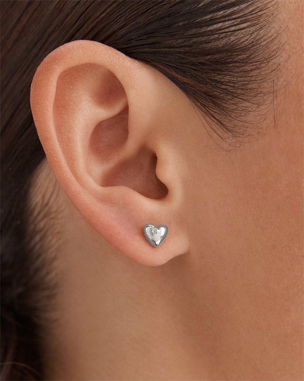 Heartfelt Stud Earrings Set